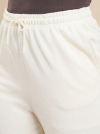 De Moza Women Casual Pants Cream