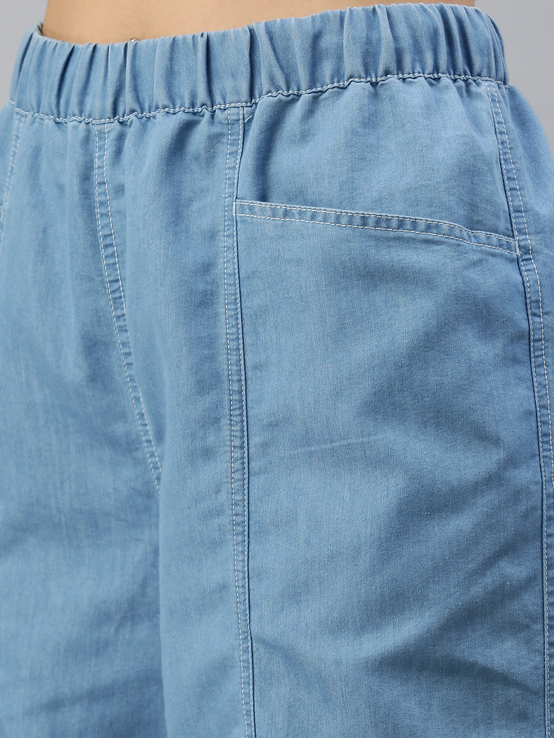 De Moza Women Culottes Ice Blue