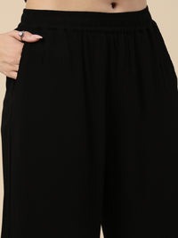 Casual Palazzo-Black