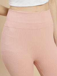 De Moza Women Winter Leggings Dusty Pink