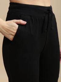 De Moza Women Athleisure Pants Black