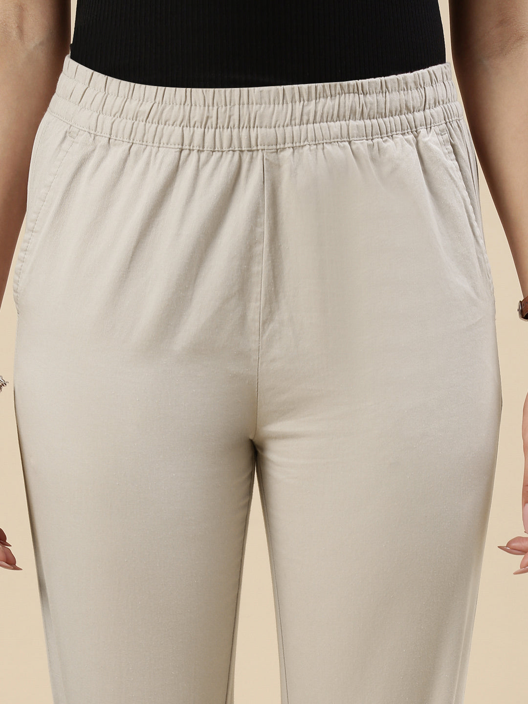 Casual Pant-Steel Grey - De Moza