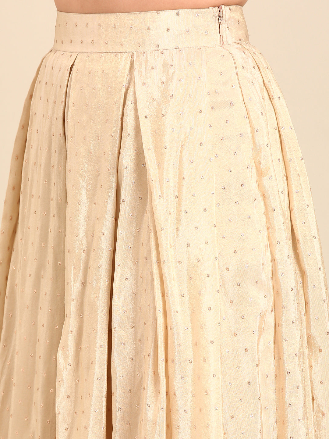 Skirt Jacquard-Offwhite - De Moza