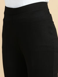 Treggings Jacquard-Black - De Moza