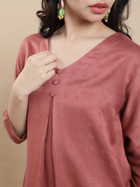 De Moza Women Casual Top Dark Peach