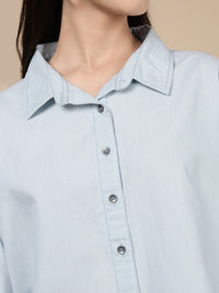 Denim Shirt-Ice Blue
