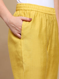 De Moza Women Festive Pants Gold - De Moza