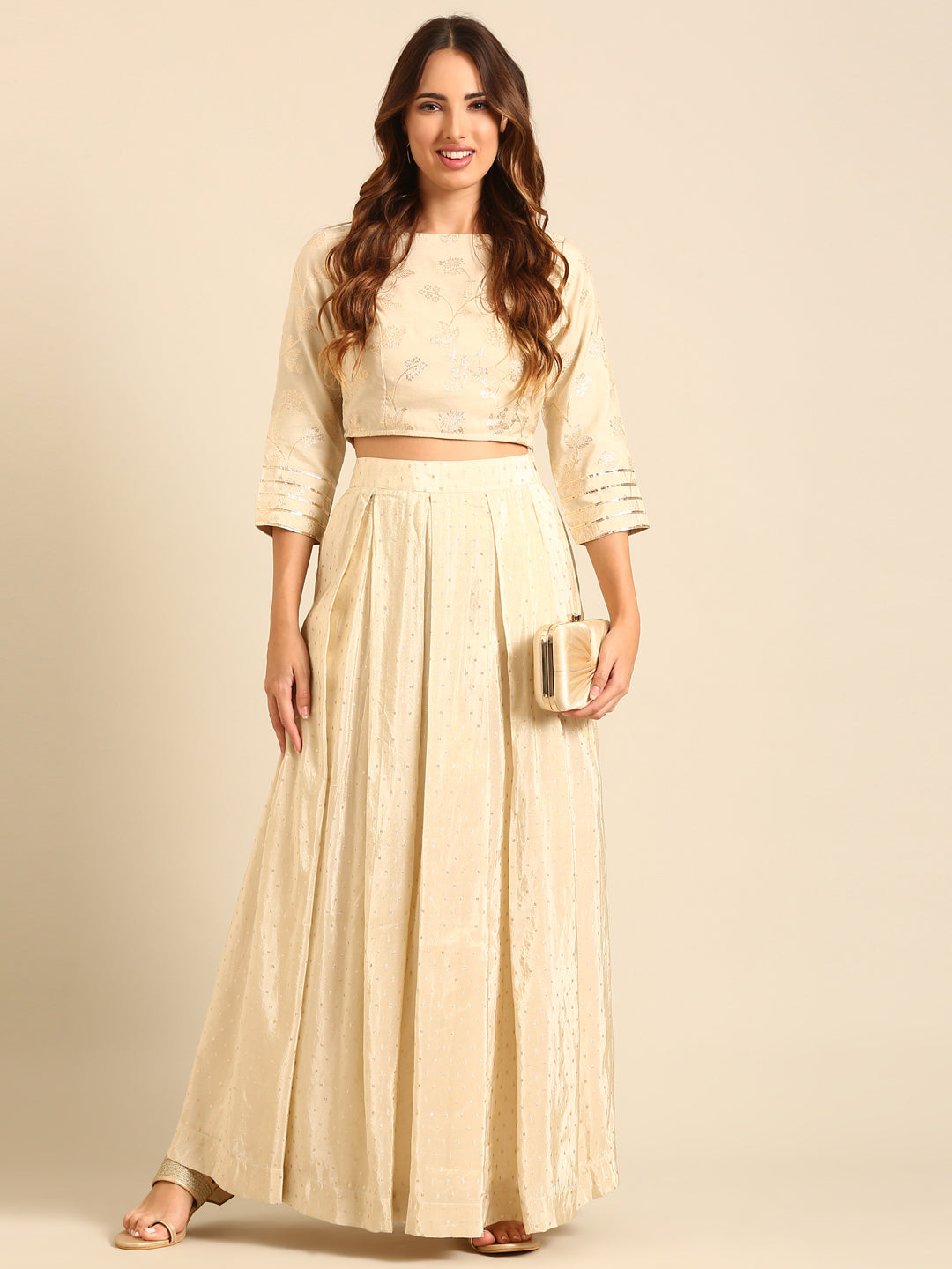 Blouse-Offwhite - De Moza