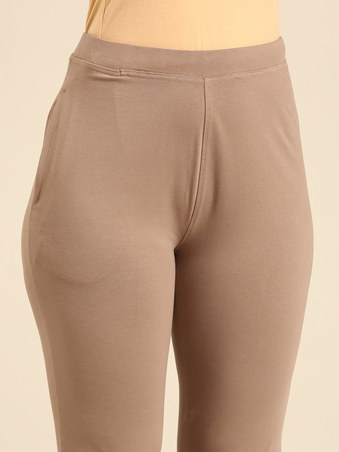 Kurti Pant-Taupe
