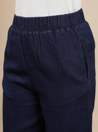 De Moza Women Casual Palazzo Rinse