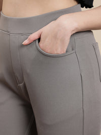 De Moza Women Casual Jegging Taupe