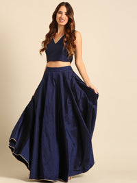 Blouse-Navy - De Moza