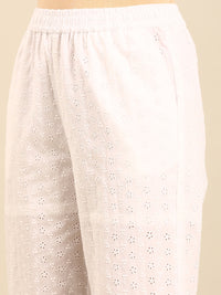 Casual Palazzo-White - De Moza