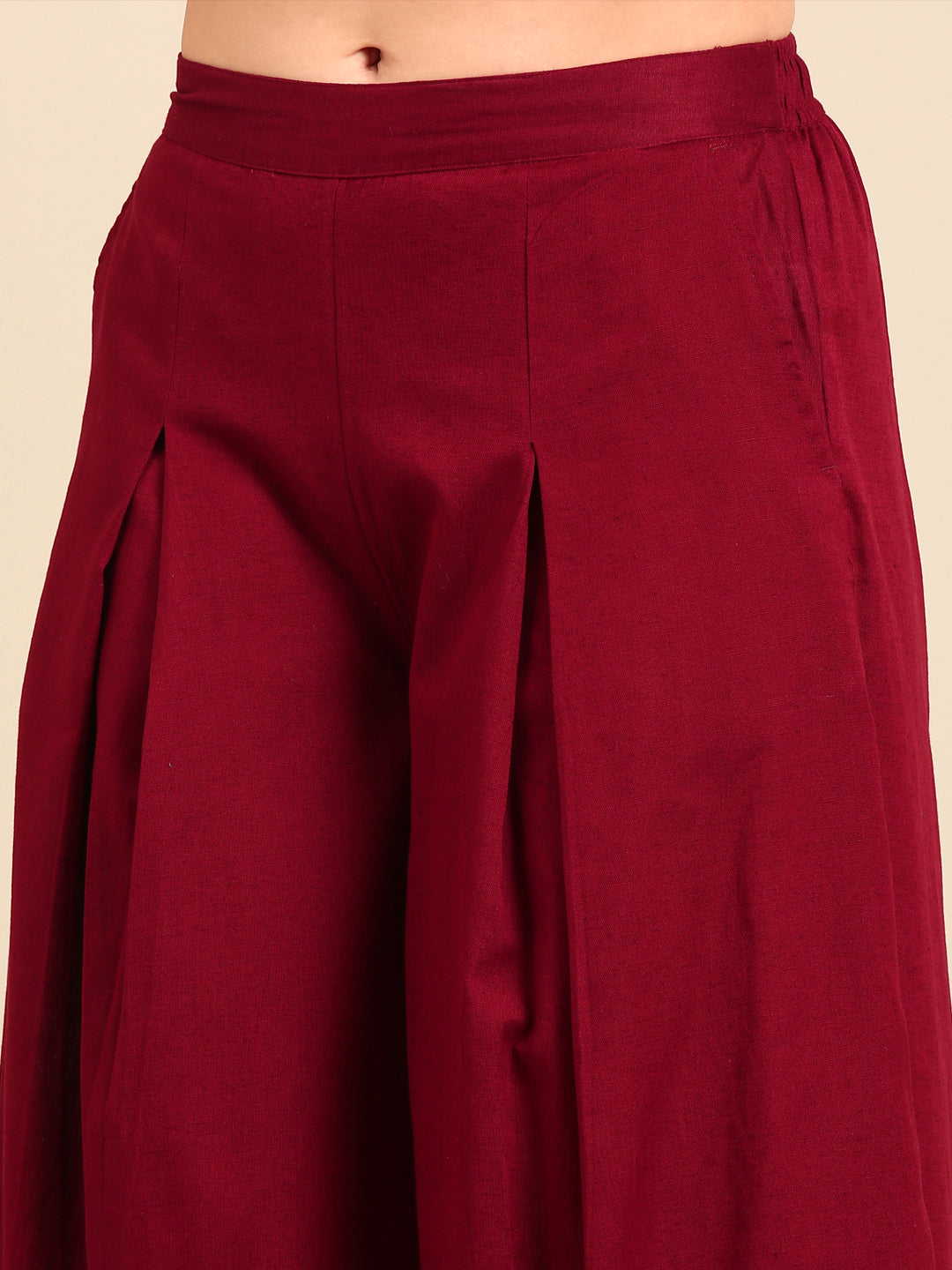 Culottes-Maroon - De Moza