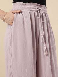 Flared Palazzo-Dusty Rose
