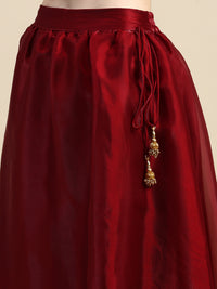 Skirt-Ruby Red - De Moza