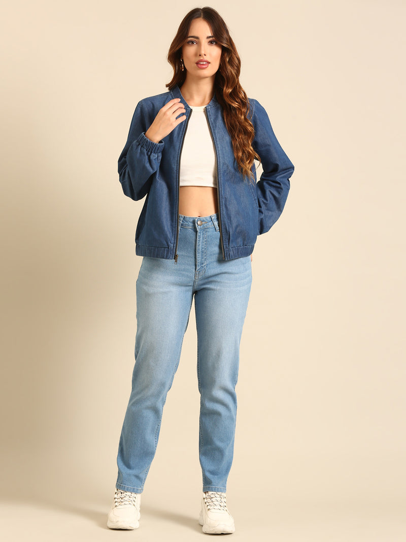 Jacket-Mid Wash - De Moza