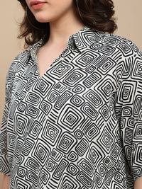 De Moza Women Casual Top Black