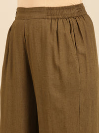 Palazzo-Olive Green - De Moza