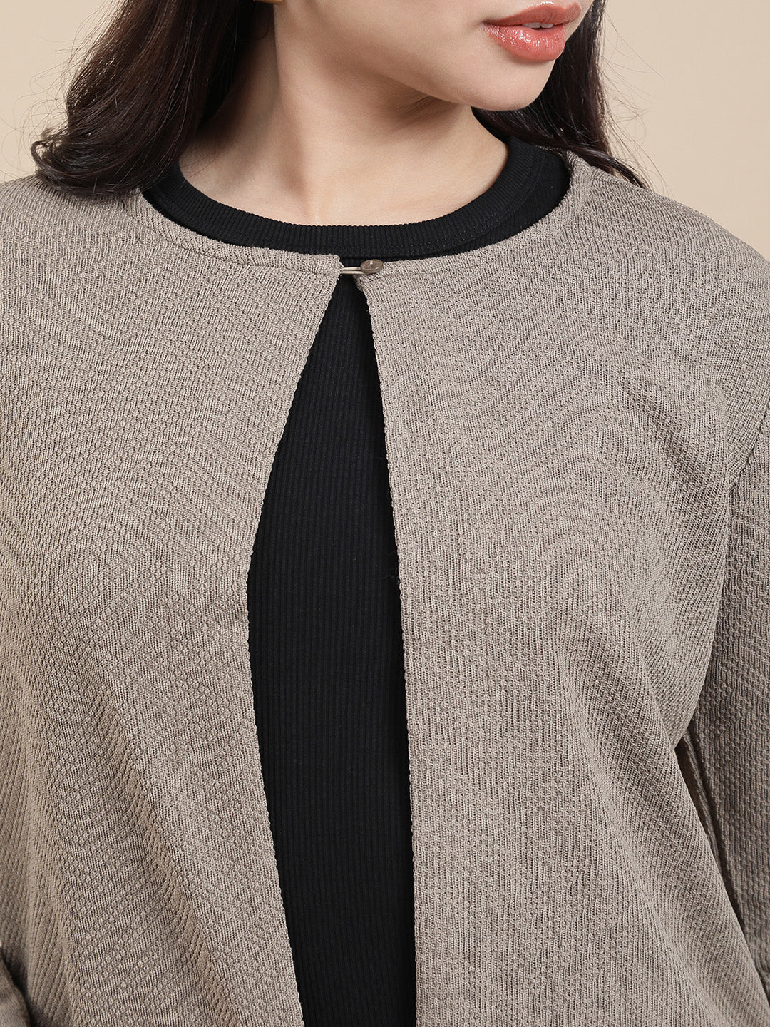 De Moza Women Casual Top Light Olive Green