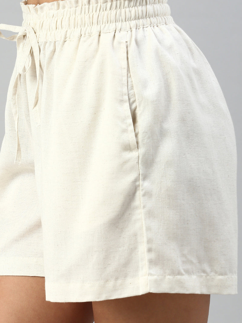 De Moza Women’s Shorts Natural
