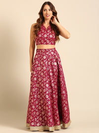 Blouse-Purple - De Moza