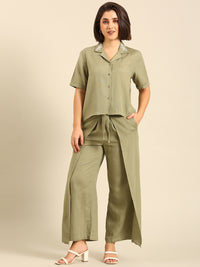 Shirt-Mint Green - De Moza
