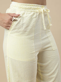 Casual Pant-Yellow