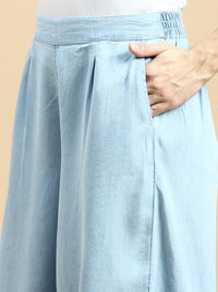 Culottes-Ice Blue - De Moza