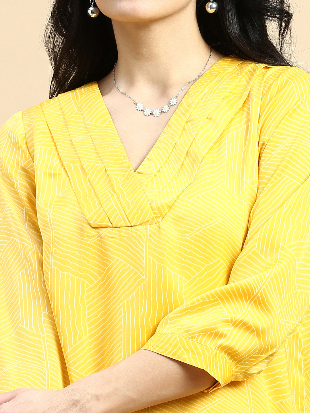 Tunic Top-Yellow - De Moza