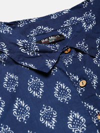 De Moza Women Casual Top Indigo
