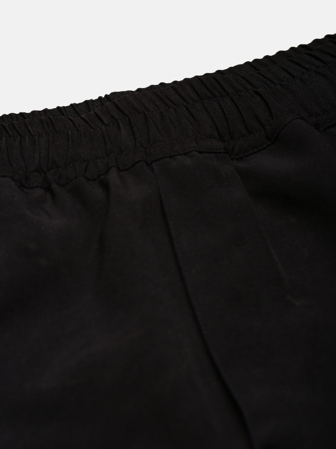 De Moza Women Casual Pants Black