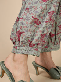 Salwar Pant-Mint Green
