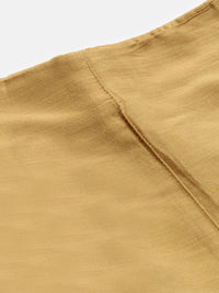 Metallic Cigarette Pant-Gold - De Moza