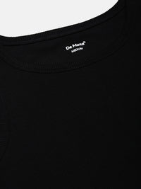 De Moza Women Casual Top Black