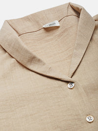 De Moza Women Casual Top Beige