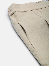 De Moza Women Casual Palazzo Light Beige