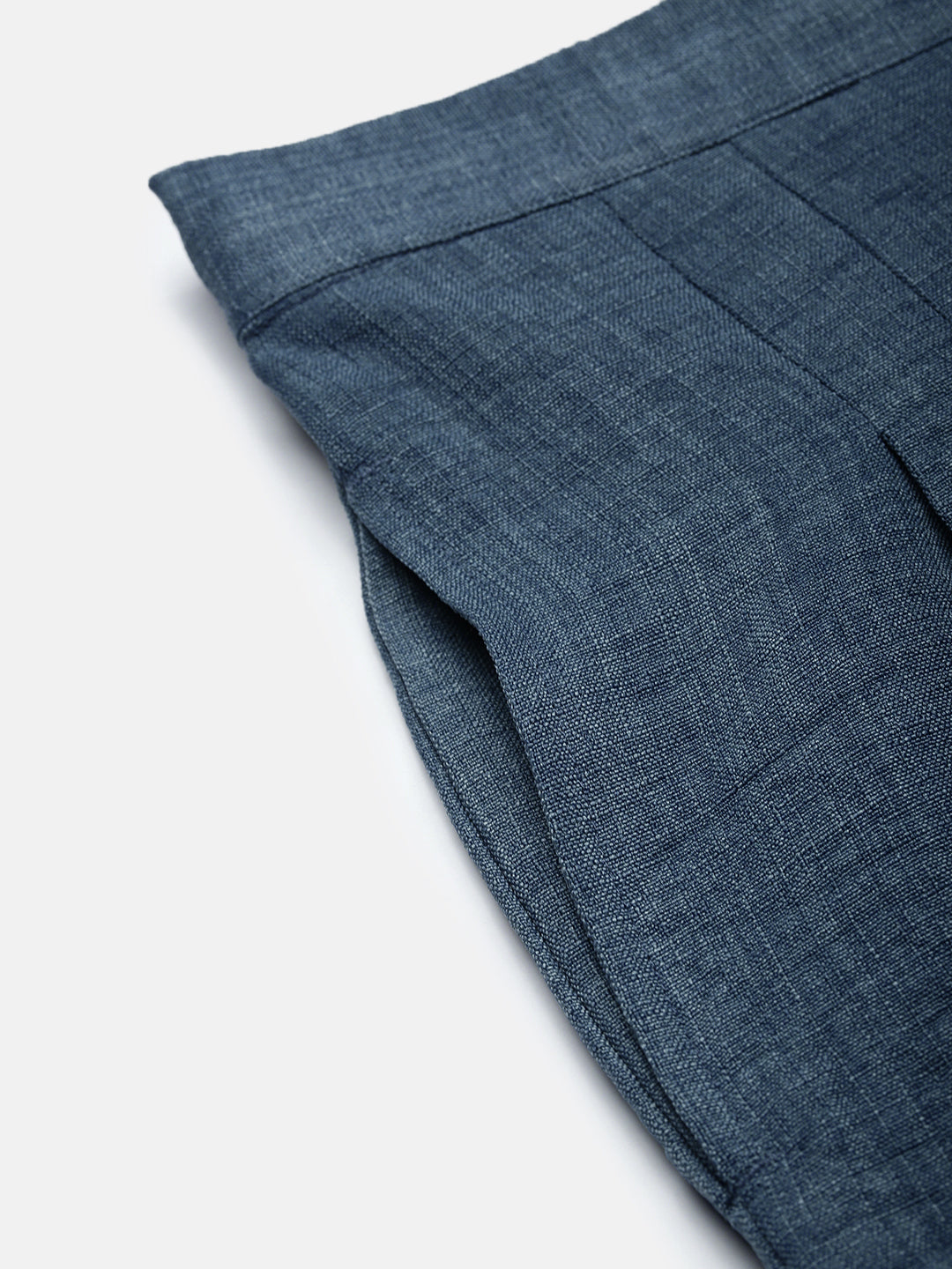 De Moza Women Casual Palazzo Teal Blue