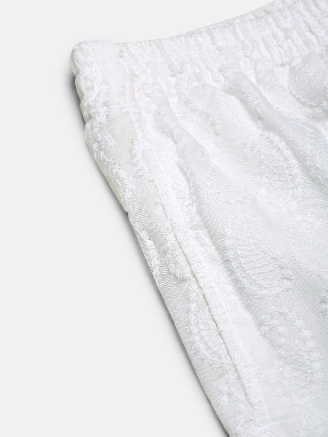 De Moza Women Casual Palazzo White
