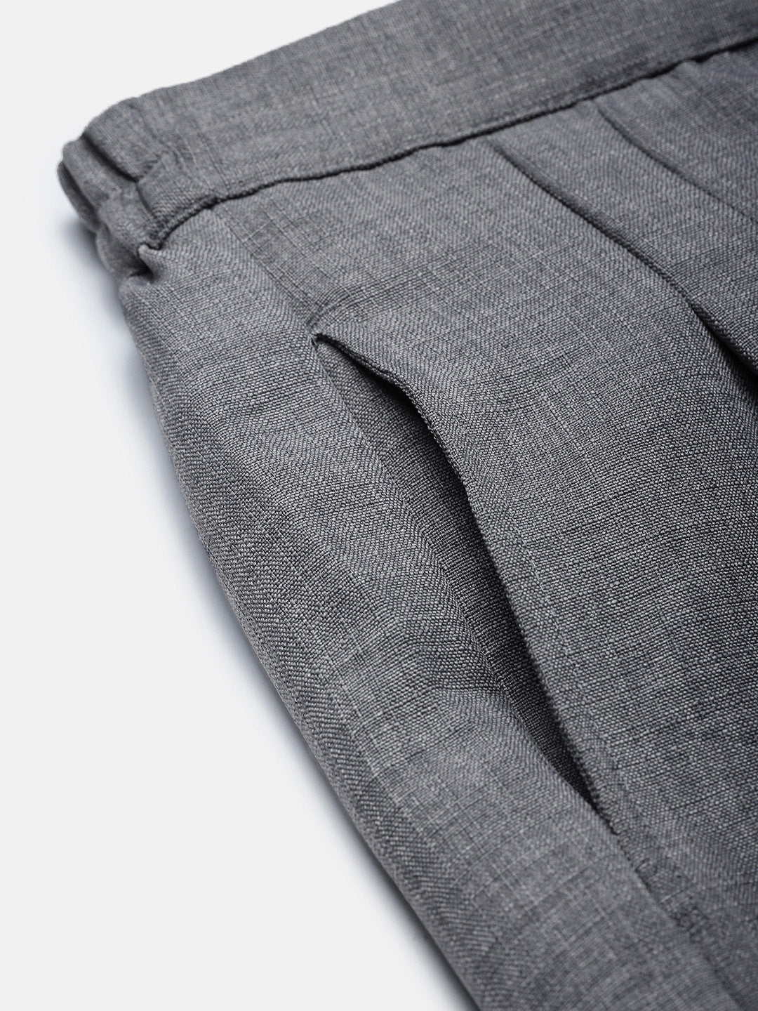 De Moza Women Casual Palazzo Steel Grey