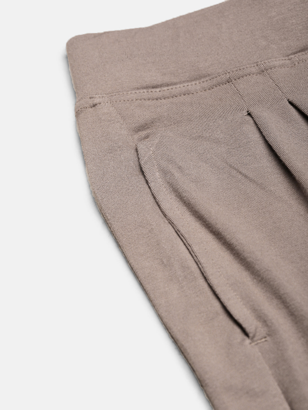 De Moza Women Casual Jogger Taupe