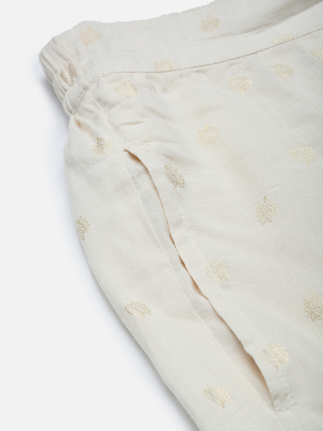 De Moza Women Festive Palazzo Offwhite - De Moza