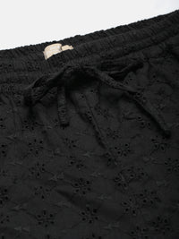 De Moza Women Casual Top Black