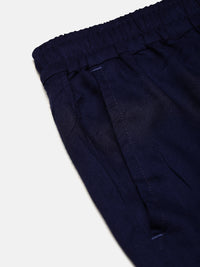 De Moza Women Casual Pants Dark Navy Blue
