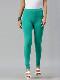 Churidar Leggings Emerald Green - De Moza