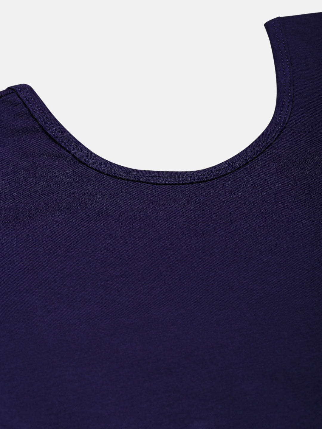 De Moza Women Athleisure Top Navy Blue