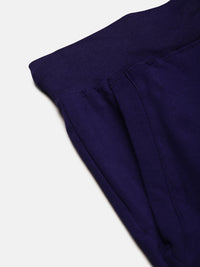 De Moza Women Athleisure Pants Navy Blue