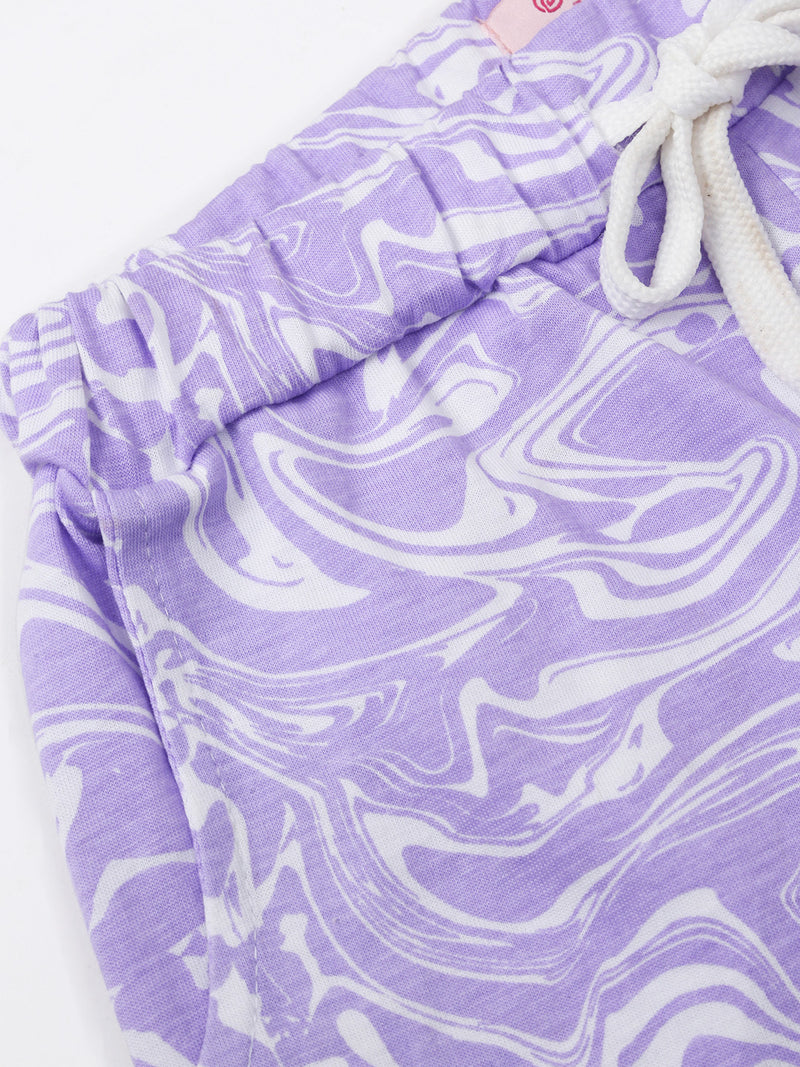 PIPIN Girls Co-ord Set Lilac