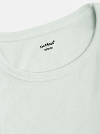 De Moza Women Casual Top Fog Green
