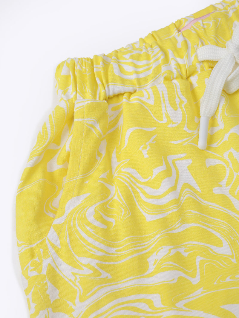 PIPIN Girls Co-ord Set Yellow